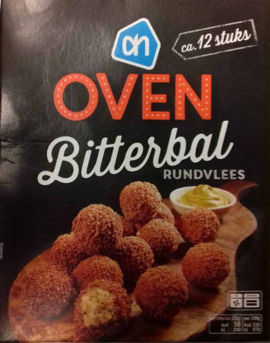 Albert Heijn oven bitterbal