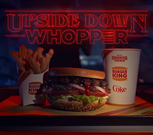 Upside Down Whopper