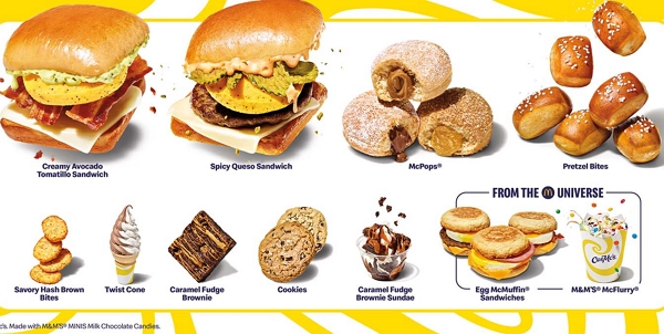 CosMc's snacks