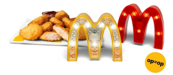 McDonald's Fietslampjes