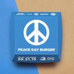 Peace day burger