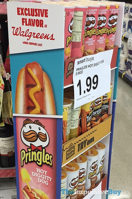 Pringles hot dogs