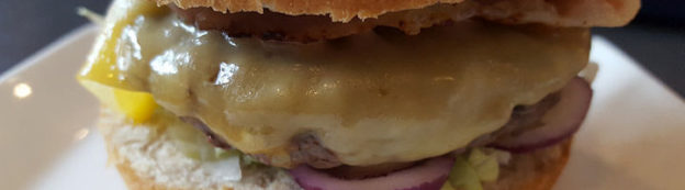 Hamburger close-up