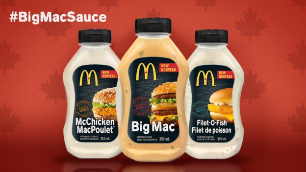Populaire McDonald’s sauzen verkrijgbaar in Canadese supermarkt