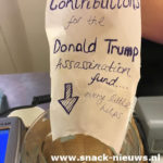Amsterdams restaurant zamelt geld in voor aanslag op Trump
