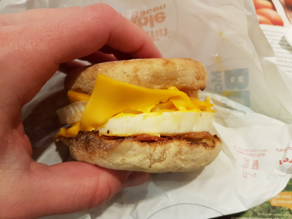 McMuffin Double Egg & Bacon