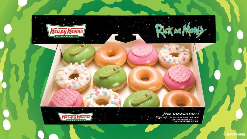 Krispy Kreme Rick en Morty Donuts