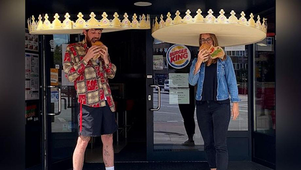 Burger King Sociale Distance Kronen