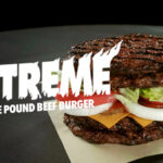 Extreme One Pound Beef Burger