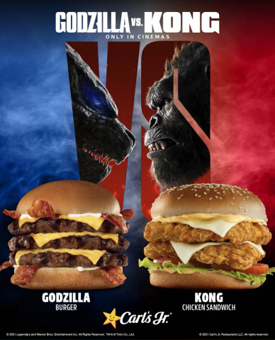 Godzilla vs Kong burgers