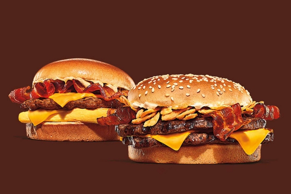 Burger King Knoflook en ontbijt burger