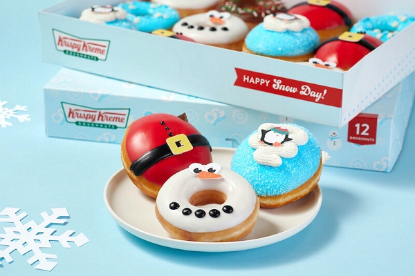 Krispy Kreme Let It Snow Collectie