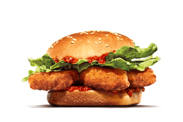 Burger King Veggie Nugget Burger