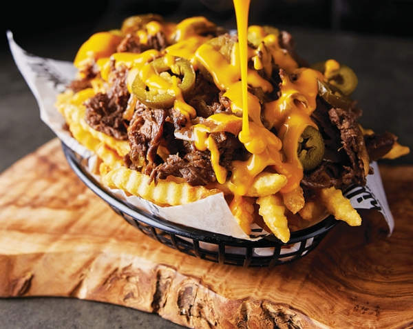Fat Phill's Philly cheese steak fries