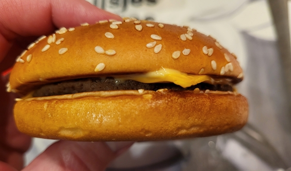 McDonald's Chili Cheeseburger