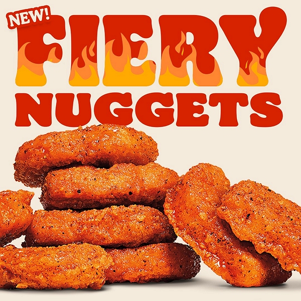 Burger King Fiery Nuggets
