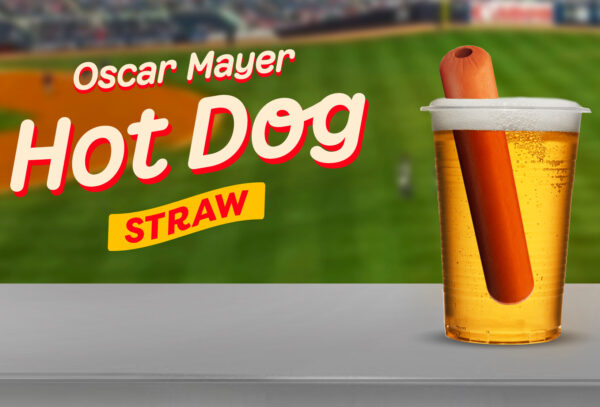 Oscar Mayer Hot Dog rietje