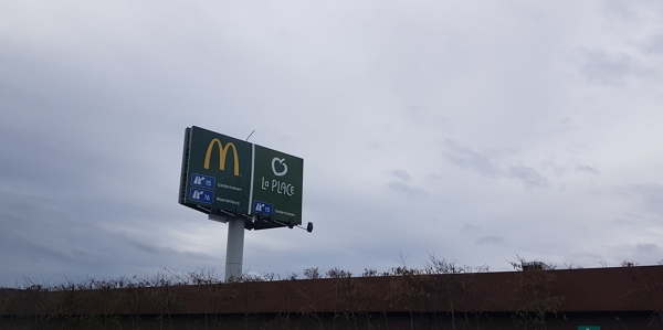 McDonald's reclamebord