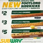 Subway Footlong side items