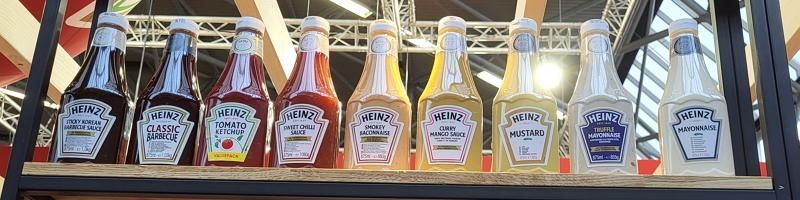 Nieuwe sauzen van Heinz: van ketchup met augurk smaak tot een mosterd barbecue saus