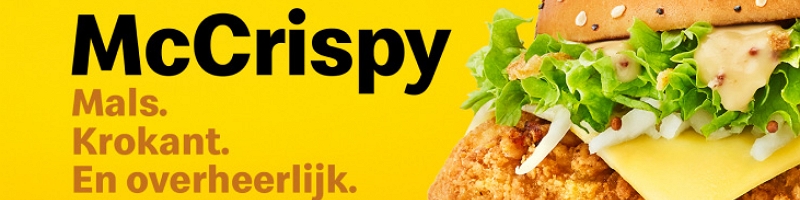 Belgen vieren feest: de McCrispy keert terug