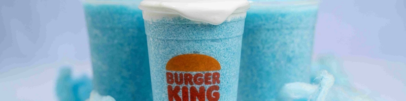 Burger King Frozen Cotton Candy