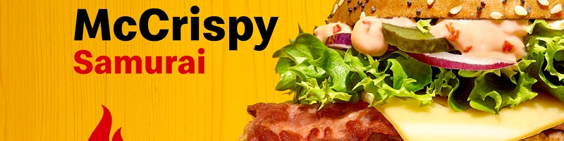 Belgen krijgen gelimiteerde McCrispy Samurai