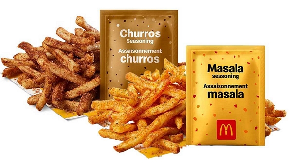 McDonald's Canada Shaker Fries