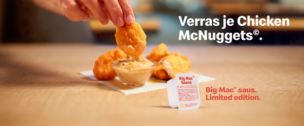 BigMac saus met Nuggets