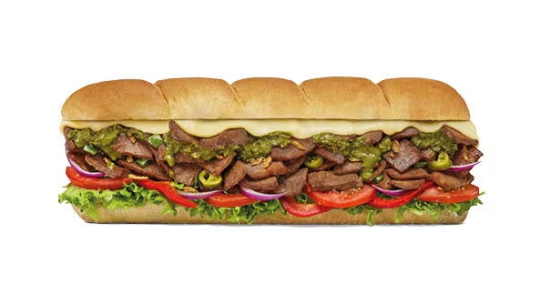 Subway Chimichurri Cheese Steak Sub