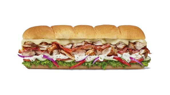 Garlic Bacon Rotisserie Style Chicken Sub