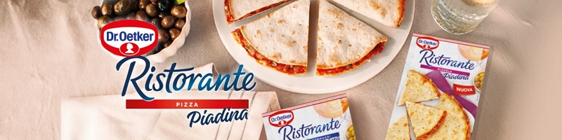Nieuw bij Dr. Oetker: Ristorante Piadina – authentiek Italiaans streetfood voor thuis
