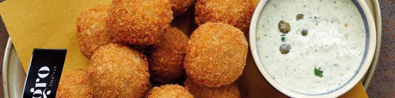GRO lanceert oesterzwam bitterbal en kroket