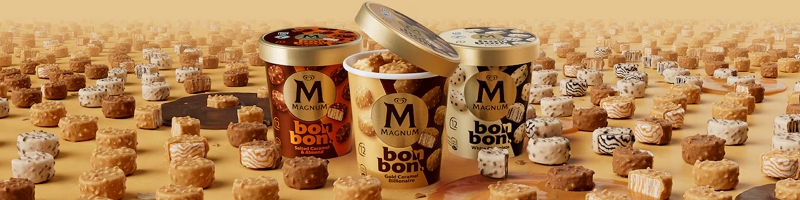 Magnum komt met drie soorten ijsbonbons