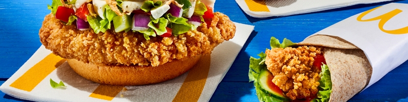 Nieuwe snacks bij McDonald’s: Griekse smaken, pittige wraps en oer-Hollandse bitterballen
