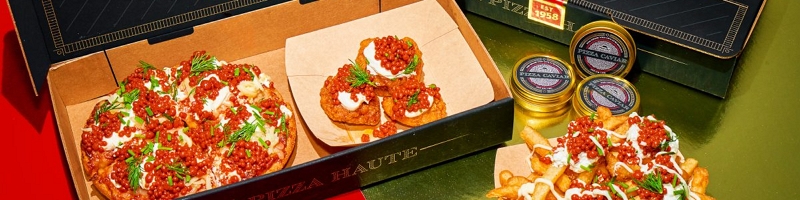 Pizza Hut lanceert ‘Pizza Caviar’
