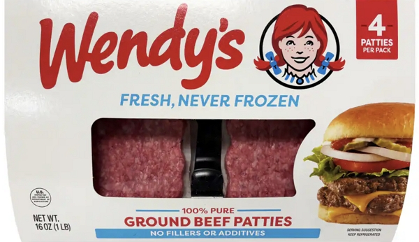 Wendy's supermarkt verpakking