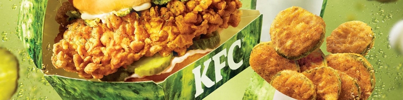 KFC Canada Pickled Menu