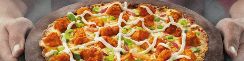 Pizza Hut: The Black Buffalo Chicken Pizza