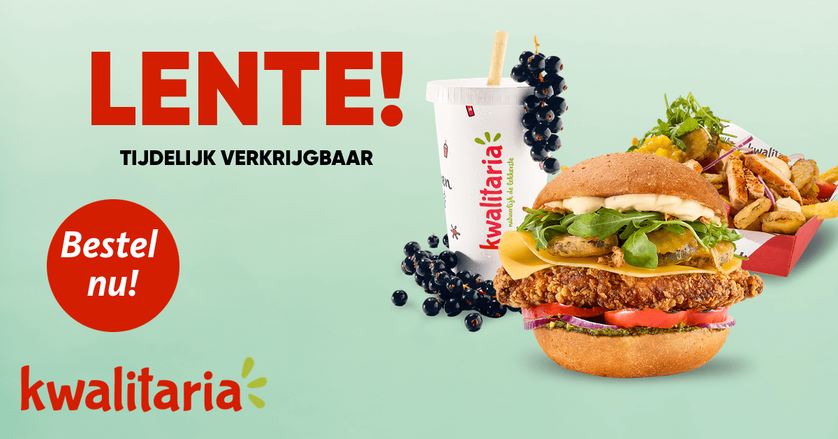 Ontdek het nieuwe lentemenu van Kwalitaria