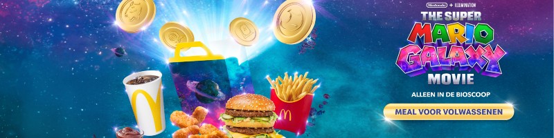 Nieuwe McDonald’s-maaltijd speelt in op Mario-hype rond film