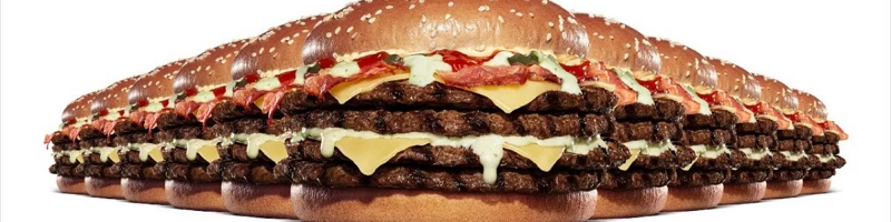 Burger King Japan daagt snackfans uit met bizarre burgerchallenge