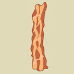 Plak bacon
