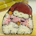 sushi kerstman